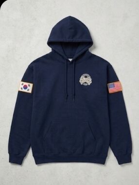 (SOLD)Darc Sport "K Wolf" Limited Edition Hoodie - Navy (155 of 500) - Large NWT